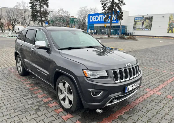 samochody osobowe Jeep Grand Cherokee cena 111500 przebieg: 90108, rok produkcji 2016 z Warszawa